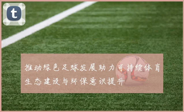推动绿色足球发展助力可持续体育生态建设与环保意识提升